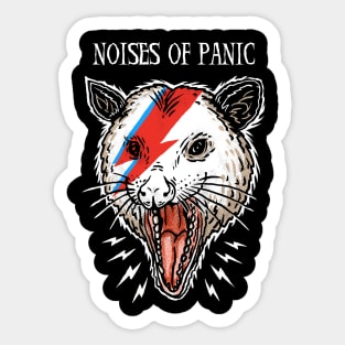 noises of panic Sticker